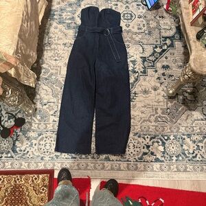Zara Dark Blue Jumpsuit